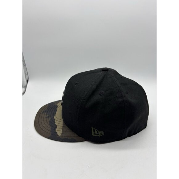 New Era 59Fifty Boston Red Sox Dog Tag Camo Fitted Cap Hat MLB Size 7 3/8 - Picture 5 of 9